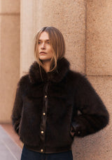 Carla Jacket - Chocolate