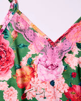 Rose Garden Satin Cami Nightie