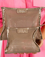 Santorini Case Small - Taupe Mesh