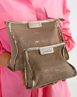 Santorini Case Small - Taupe Mesh