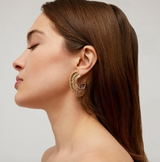 Crocus Filea Hoop Earrings