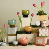 Tulip 5.5oz Glass w Printed Box - Verbena & Lemongrass