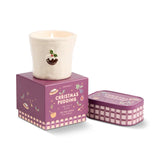 Bistro 8oz Ceramic w/ Embossed Christmas Pudding & Printed Box - Christmas Pudding