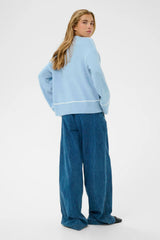 KAjinie Knit Pullover - Powder Blue