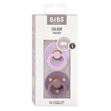 Bibs Dummy - 2 Pack - Violet Sky/Mauve