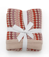 Confetti Stripe Baby Blanket - Pink