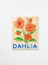 Market Wall Art Dahlia