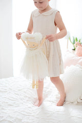 Ava Angel Doll 48cm Ivory Gold