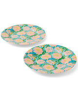 Tumbling Flowers Dinner Plate 2P Set
