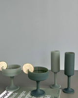 Sage + Olive | Mecc | Silicone Unbreakable Cocktail Glasses