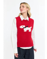 Scotty Dog Vest - Red