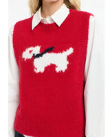 Scotty Dog Vest - Red