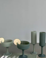 Sage + Olive | Seff | Silicone Unbreakable Champagne Flute