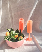 Terra + Peach | Seff | Silicone Unbreakable Champagne Flute