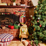 Palmina Knitted Stocking - Crimson