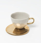 Good Morning Plate Gold, d.14 cm