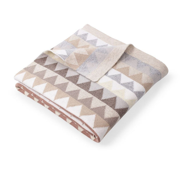 Archie Cotton Baby Blanket - Natural