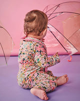 You're Beautiful Organic Long Sleeve Zip Romper