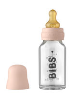 Bibs Baby Glass Bottle Complete Set 110ml Blush