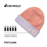 Reversible Beanie Rose/Lilac