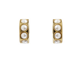 Crystal Pearl Huggies