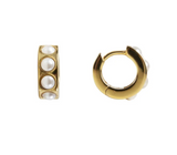 Crystal Pearl Huggies