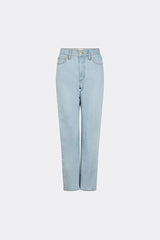 Cronulla Straight Leg Jean Bleach Wash Blue