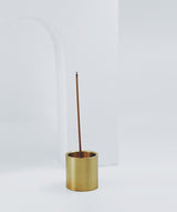 Column Brass Candle Holder