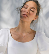 Outline Initial A-Z (sterling silver)