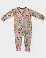 You're Beautiful Organic Long Sleeve Zip Romper