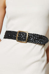 Bingham Woven Belt Black