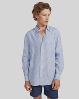 Linen Shirt Thin Stripe