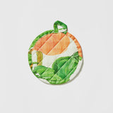 Hibiscus Coral Round Pot Holder