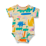 Down Under Short Sleeve Bodysuit