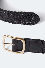 Bingham Woven Belt Black