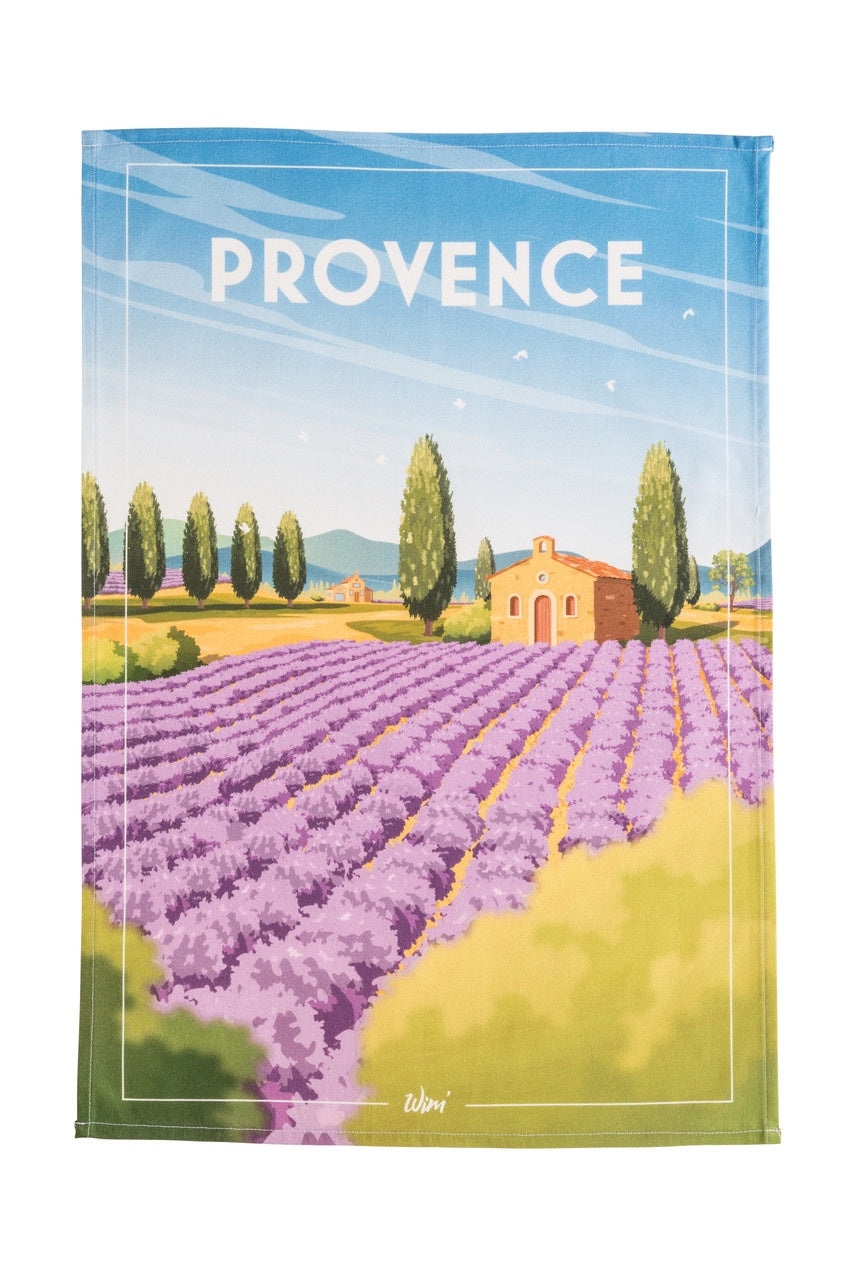 Saveurs Provence Lemon Tea Towel main image 1