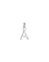 Outline Initial A-Z (sterling silver)