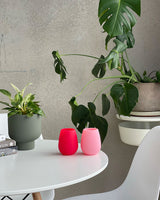 Fegg Silicone Tumbler - Kitami- Cherry + Blush