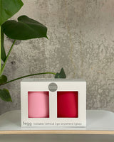 Fegg Silicone Tumbler - Kitami- Cherry + Blush