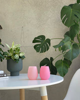Fegg Silicone Tumbler - Osaka - Flamingo + Lotus