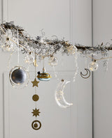 Lumi led hanging glass moon