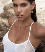 Pearl Teardrop Necklace Silver