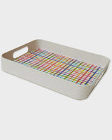 Picnic Check Serving Tray