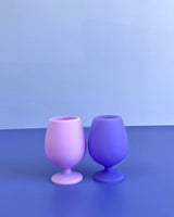Stemm Silicone Wine Glasse - Avignon - tanzanite + amethyst