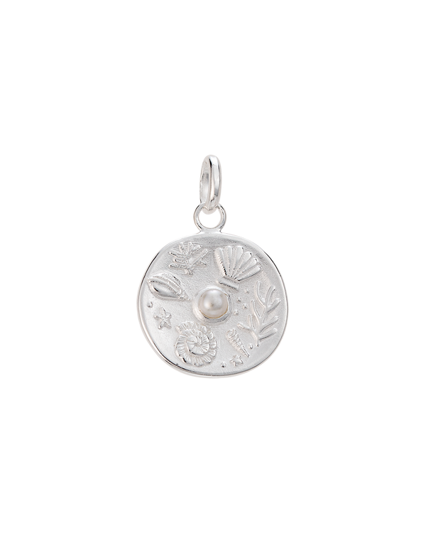 Tiny By The Sea Coin (Sterling Silver)
