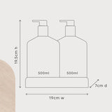 alive body Sea Cotton & Coconut Hand & Body Wash/Lotion Duo