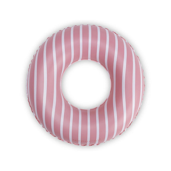 Swim Essentials Inflatable Swim Ring - Boldlines Red, 55 cm