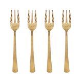 Fork Gold - Set of 4 - Gift Box