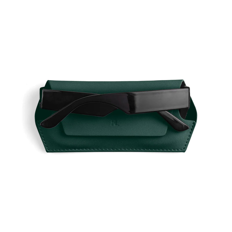 Fox and Leo glasses case - Forest
