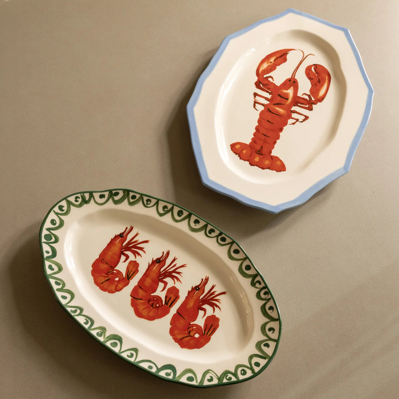 KLEVERING-Serving Plate Shrimp